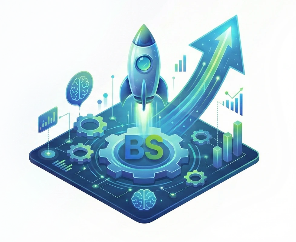 Digital Marketing and Development Illustration